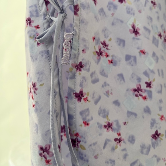 Vintage floral satin lasenza night slip - Picture 7 of 7